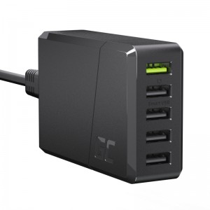 Chargeur GC PowerGaN 65W 2x USB-C/PD, 1x USB-A QC 3.0