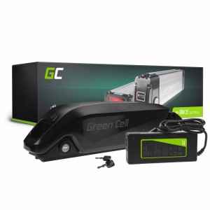 Green cell e-bike battery 36v 12ah 432wh down tube ebike 5 pin with charger