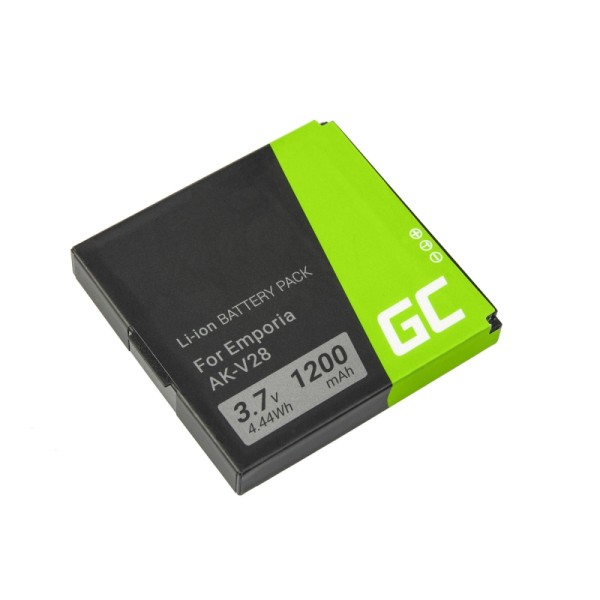 Green cell battery ak-v28 for emporia talk plus premium 1200mah