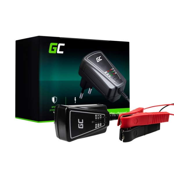 Green cell universal charger for motorbike scooter agm 6/12v 1a