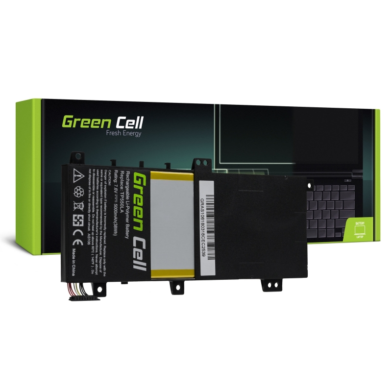 Green cell ® battery c21n1333 for asus transformer book flip tp550 tp550l tp550la tp550ld
