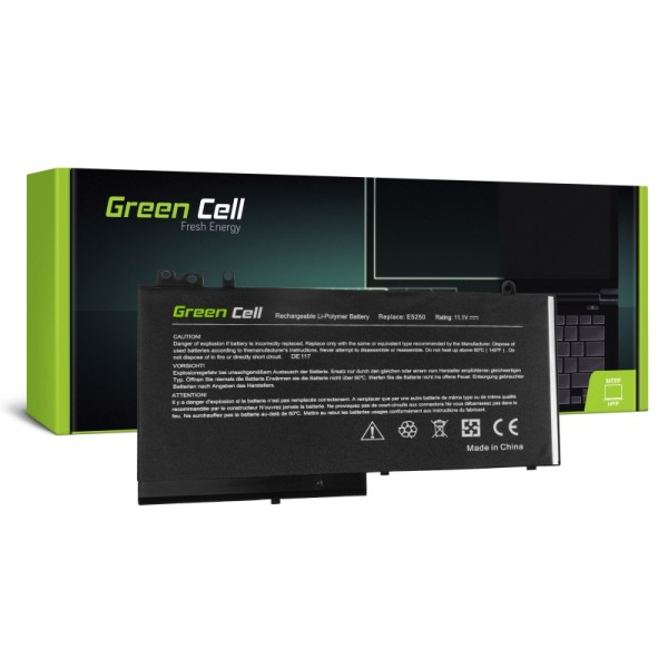 Green cell battery ryxxh for dell latitude 12 5250 e5250 14 e5450 15 e5550 11 3150 3160