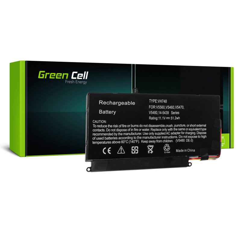 Green cell ® laptop battery vh748 for dell vostro 5460 5470 5480 5560 and dell inspiron 14 5439