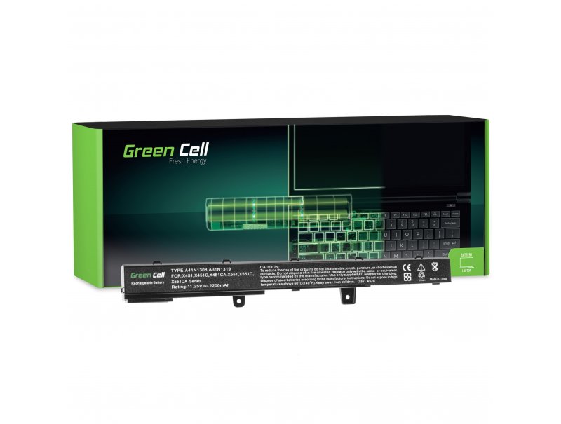 Green cell ® battery a41-x550a for asus x550 x550c x550ca x550cc x550l x550v x550vc r510 r510c r510ca r510cc