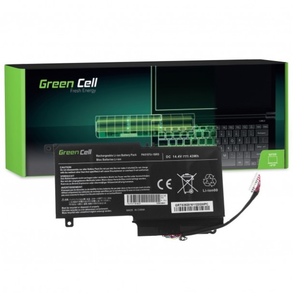 Green cell battery pa5107u-1brs for toshiba satellite l50-a l50-a-1ek l50-a-19n p50-a s50-a