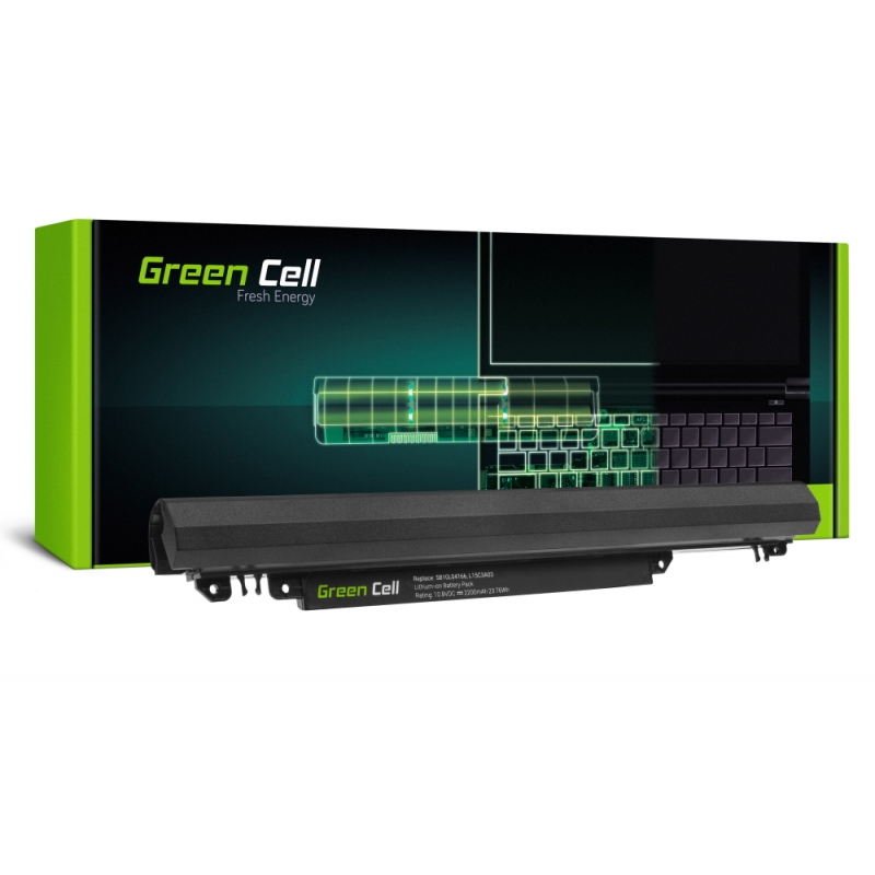 Green cell ® battery l15c3a03 l15l3a03 l15s3a02 for lenovo ideapad 110-14ibr 110-15acl 110-15ast 110-15ibr