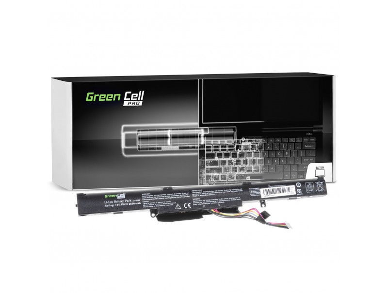 Green cell pro ® laptop battery a41-x550e for asus f550d r510d r510dp x550d x550dp