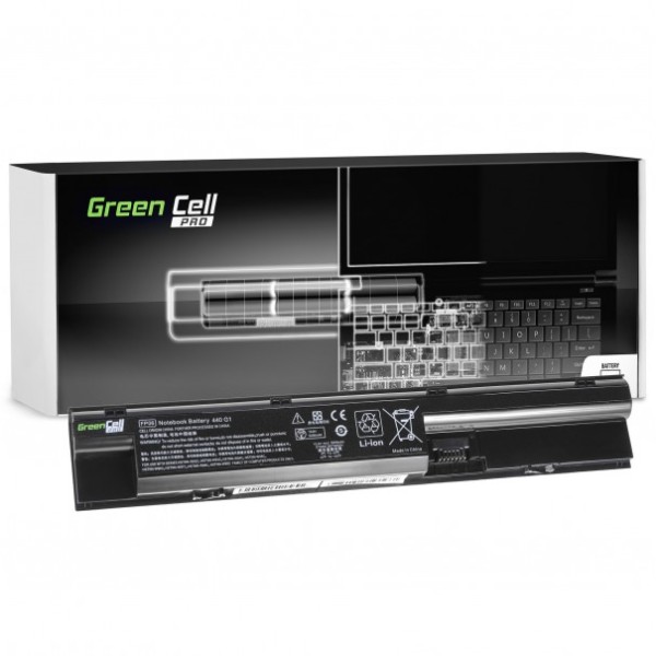 Green cell pro ® laptop battery fp06 for hp probook 440 445 450 455 470 g0 g1 g2