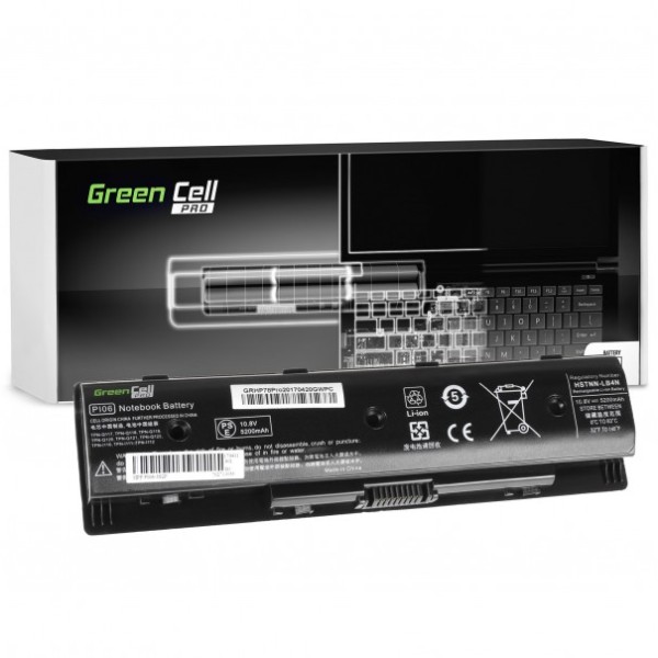 Green cell pro ® laptop battery pi06 pi06xl for hp pavilion 15 17 envy 15 17