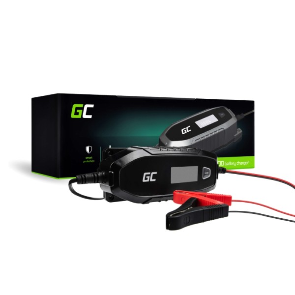 Green cell universal charger for motorbike scooter agm 6/12v (4a)