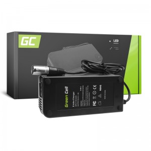 Green cell® 29.4v 4a e-bike charger for 24v li-ion battery xlr 3 pin plug eu