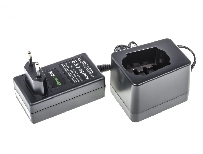 Green cell ® power tool battery charger for metabo 8.4v -18v ni-mh ni-cd